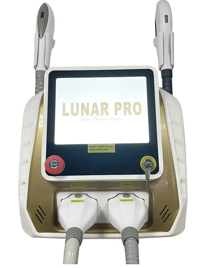 さぼてんすぱで使用するLUNAR PRO光脱毛機